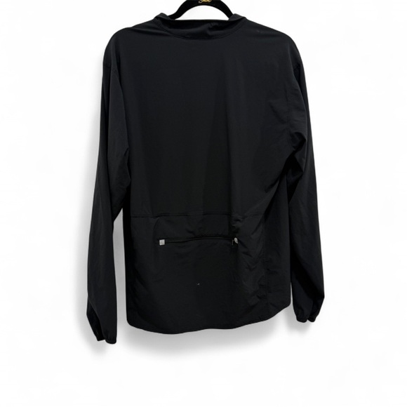 Nike Dri-fit Half-zip Black Long Sleeve Pullover size medium - Picture 2 of 2